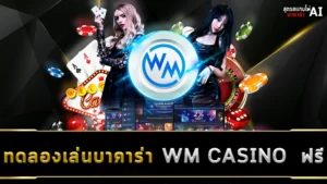 ทดลองเล่นบาคาร่า WM CASINO ฟรี